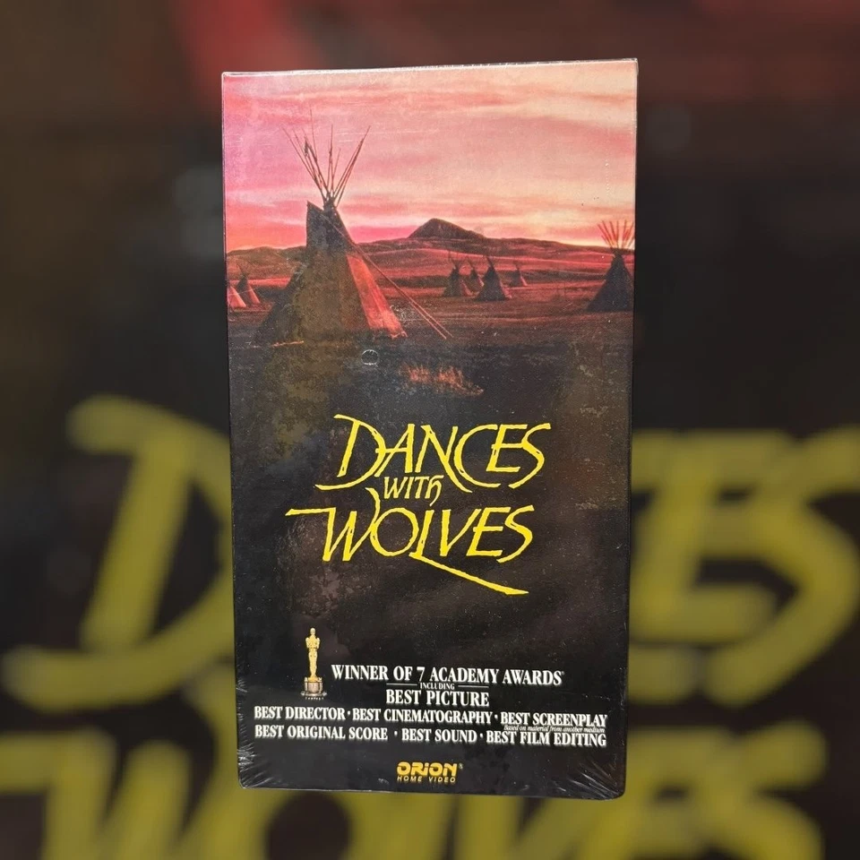 Dances With Wolves VHS 1990 Western Original Release Orion Home Video - Image 1 of 2