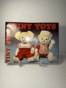 1983 Tiny Tots Doll Making Craft Pattern Book Gick Publishing Soft Cover - Picture 1 of 10