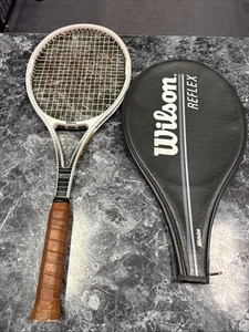 Wilson Reflex Graphite Midsized Tennis Racquet 4 1/2 L4 With Cover - Picture 1 of 9