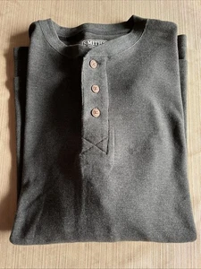 Smith's Workwear Pullover Men’s 2XL Gray Thermal Henley NWOT - Picture 1 of 5