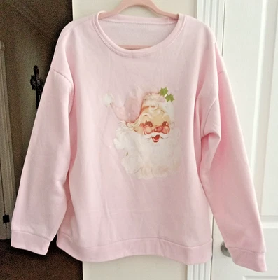 Christmas Santa Claus Sweatshirt 3XL  !!!FREE SHIPPING!!! - Image 1 of 4