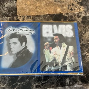 Elvis Presley Playing Cards 2 Decks Sealed Never Opened 2000 Velour - Picture 1 of 3