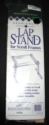 NEW Homecrafters Needlework Lap Stand - Legs for your Scroll Frames Item # H400 - Image 1 of 3