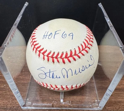 Stan Musial Signed Autographed Rawlings ONL Baseball JSA *807 - Image 1 of 3