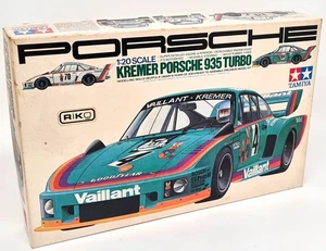 Tamiya 1/20 Porsche Kremer 935 Turbo Vaillant Vintage Scale Model Car Kit - Picture 1 of 10