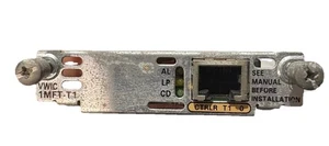 CISCO VWIC-1MFT-T1 Multiflex Trunk RJ-48-T1 Voice/WAN Interface Module Card - Picture 1 of 3
