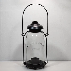 Yankee Candle Linterna Negra Tarros de Masón Luz de Té Candelabro Colgante - Imagen 1 de 6