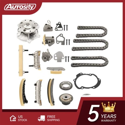 For Chevrolet Traverse GMC Acadia Buick Enclave Timing Chain Water Pump Kit - Image 1 of 4