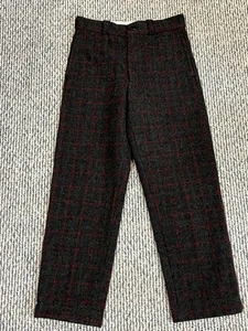Vintage Johnson Woolen Mills Herren Fensterscheibe kariert Wolle Jagdhose 32x29,5 - Bild 1 von 8
