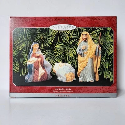 Hallmark Keepsake Ornament 1998 La Sagrada Familia Bendita Belén Colección Set Foto 1 de 4