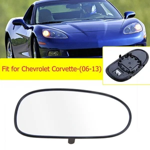 For Chevrolet Corvette 2005-2013 Rearview Mirror Glass w/Backing Plate Right - Picture 1 of 10