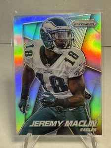 2014 Panini Prizm Silver Prizm Prizms Jeremy Maclin #60 SP Rare Eagles - Bild 1 von 2