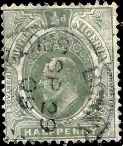 1912 SOUTHERN NIGERIA SC#45 USED VF - Picture 1 of 1