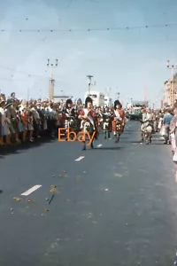 35mm Glass Slide - Billy Smart's Circus Parade, Sea Front, Blackpool, 1959 - Picture 1 of 1