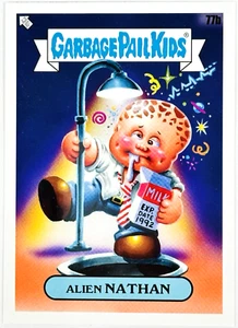 2023 Garbage Pail Kids Intergoolactic Mayhem GPK Base Alien Nathan 77b NM/MINT - Picture 1 of 1