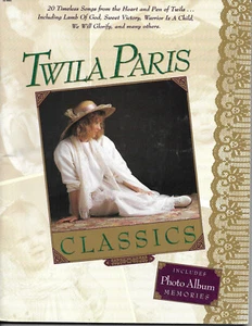  Twila Paris - Classics w Photo Album Memories - RARE Songbook Sheet Music  - Picture 1 of 2