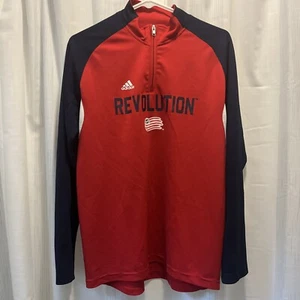 New England Revolution Football Club Quarter Zip Kids XL (18) - Picture 1 of 15