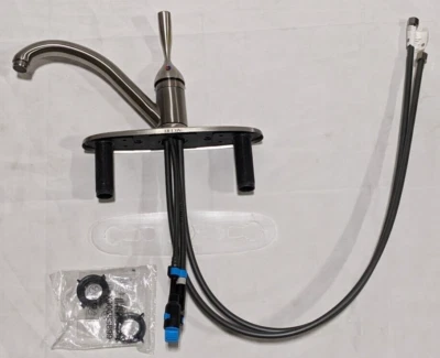 Delta Classic Stainless Single Handle Kitchen Faucet 100-SS-DST - Image 1 of 4