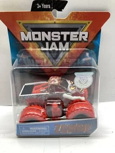 Monster Jam TRUCK 1:64 Scale ZOMBIE Authentic Spin Master Red  - Picture 1 of 6