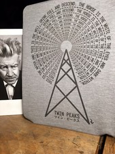 Twin Peaks Japanese "This Is The Water, This Is The Well" Radio T-Shirt - Lynch