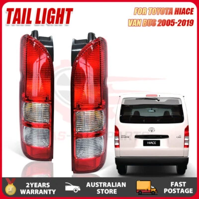 Pair LH+RH Tail Lights Lamp For Toyota Hiace Van Bus 2005-2019 - image 1 of 4