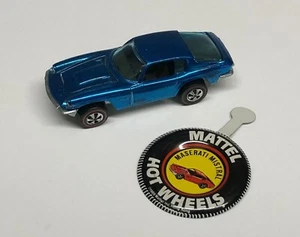 original 1969 Hot Wheels Redline MASERATI MISTRAL (Blue with Dark Interior) HK - Picture 1 of 10