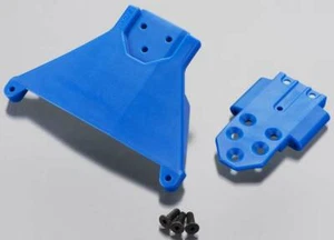 RPM 73565 Front Bulkhead (Blue) for Traxxas Slash 4x4 & Rally LCG Chasis only - Picture 1 of 1
