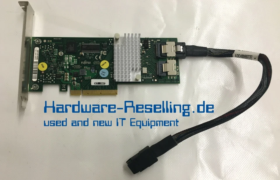 Fujitsu Raid Controllore D2607-A21 GS1 6Gb SAS - SATA Lsi SAS2008 Mega Raid 6G - Immagine 1 di 1