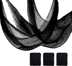 3 PCS Halloween Creepy Cloth,Scary Spooky Cloth Creepy Gauze 118 X 30 Inch for H - Picture 1 of 12