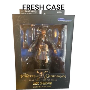 Diamond Select Toys Jack Sparrow Dead Men Tell No Tales Sealed FRESH CASE Lot#2 - Picture 1 of 7