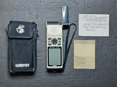 GARMIN MARINE GPS 45 PERSONAL NAVIGATOR - MOBILE HIKING BIKING GEOCACHING - Image 1 of 4