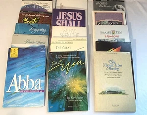 15 Religious Vintage Choir Songbooks - Picture 1 of 6