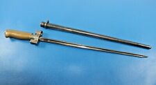 Antique French Model 1886 Lebel Rifle Short Bayonet with Scabbard Rosalie