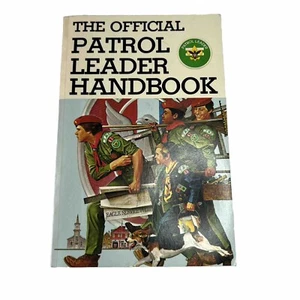 Manuale BSA The Official Patrol Leader 3a Ed. 9a stampa 1980 Paperback BN-111 - Foto 1 di 10