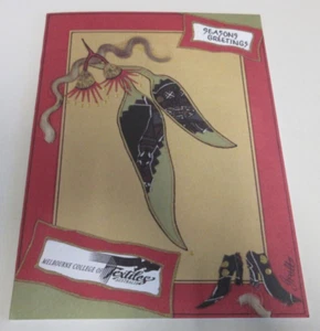 Melbourne College of Textiles - Christmas and New Year - Greeting Card - 1994 - Picture 1 of 10