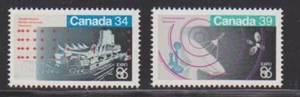 1986 Canada SC# 1078-1079 - Expo 86 Lot# 165 M-NH   - Picture 1 of 1