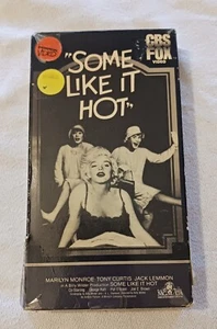 Some Like It Hot VHS (1984) Tony Curtis Jack Lemmon Marilyn Monroe - TESTED - Picture 1 of 5