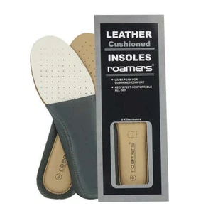 0 pares de plantillas de cuero acolchado de lujo ROAMERS 0 - Imagen 1 de 1