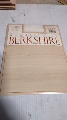 Vtg NOS Berkshire Pantyhose Style 1805 Full Support Stockings Reinforced Toe - Image 1 of 4