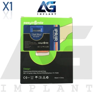 Juego de 10 tiras IPR perforadas azul oscuro EasyinSmile® 0,1 mm recubiertas de diamante - Imagen 1 de 5
