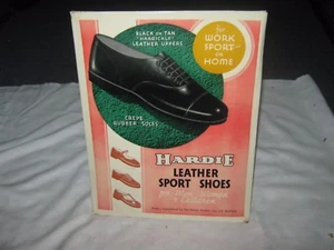 A Very Rare Vintage Celluloid Advertising Counter Top Sign Hardie Sports Shoes  - Bild 1 von 6
