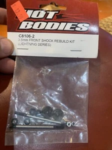 Hot Bodies 3.5mm Front Shock Rebuild Kit Lighting series C8106-2 - Picture 1 of 6