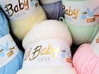 Baby Soft Yarn. Baby Wool. Newborn Yarn. Acrylic DK. Baby Knitting Yarn. 100g. 