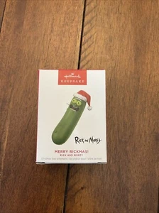 Hallmark 2023 Merry Rickmas Pickle Adult Swim Keepsake Ornament FREE SHIPPING - Picture 1 of 1