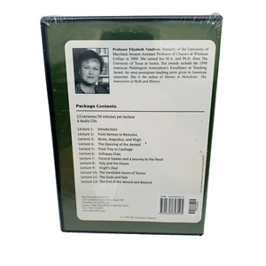 The Great Courses: The Aeneid of Virgil (CD Audio Set w/Guidebook SEALED NEW Z1 - Imagen 1 de 8