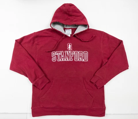 Stanford University Sweatshirt Adult Large Red Hoodie Pullover College Sweater Cover