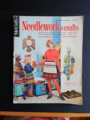 McCall's Needlework & Crafts Fall Winter 1968-69Crochet Fashion Crafts Sewing - Image 1 of 4