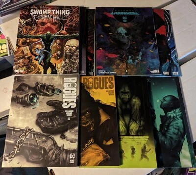 DC Black Label Complete Oversized Prestige Sets History DC Superman Swamp Thing - Image 1 of 2