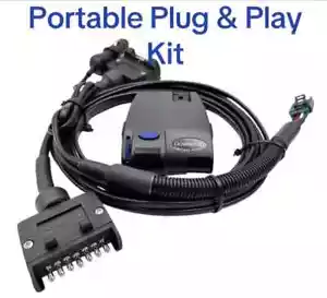 Hayman Reese 05900 Portable Brake Controller trailer Kit 7 Pin trailer plugs - Picture 1 of 9