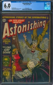 Astonishing #14 (1952) ⭐ CGC 6.0 ⭐ Rare! Skeleton Pre-Code Horror Atlas Comic - Picture 1 of 2